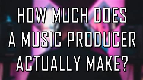 how much money does a music producer make and why do we need more musicians?