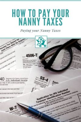 how to pay a nanny on the books and why it's important to keep your finances organized